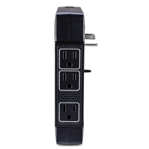 CyberPower HT600WSU2A Swivel Surge protector, 15-Amp, 1680 Joules, 6 NEMA 5-15R outlets